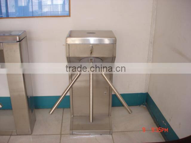 CE Certificate Approved Full Automatic RFID Card 3 Arm Turnstile with Led Indicator