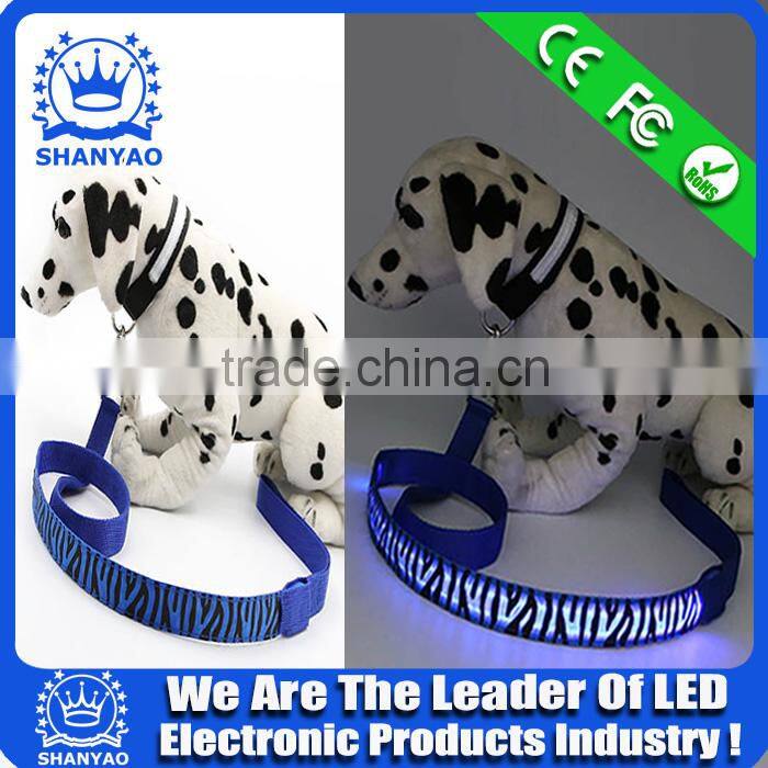 2015 Hot Selling LED Collars and Leashes For Dogs