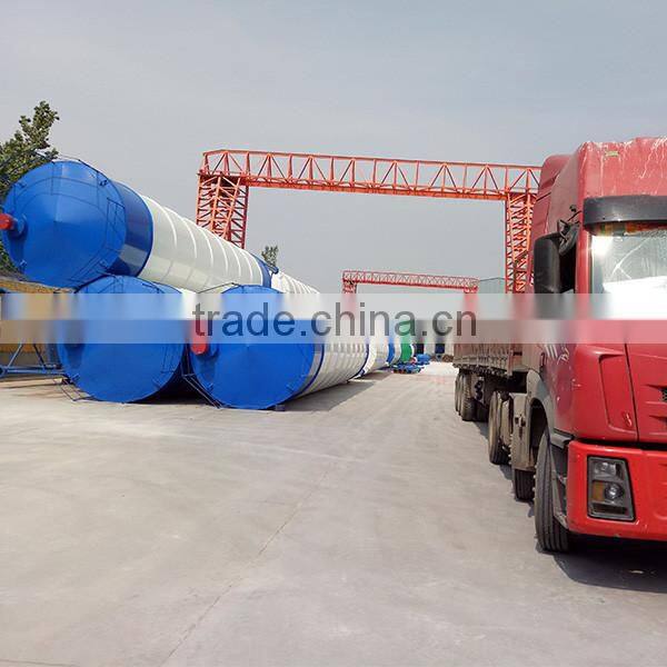 Customer Required sheet cement silos