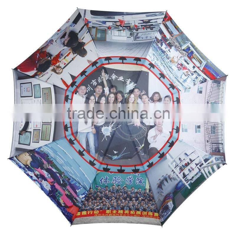 The Sublimation Automatic Straight Printing Photo Umbrella