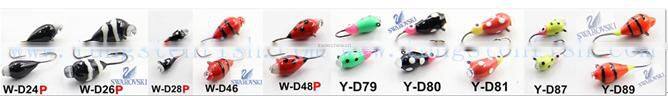 Tungsten ice fishing ice fishing jigs type