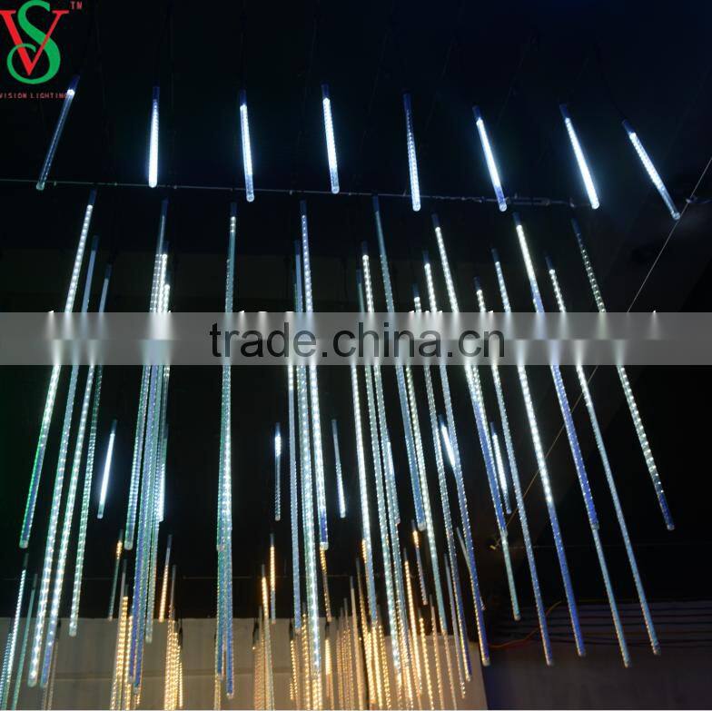 12V 50cm waterproof disposable meteor led shower light