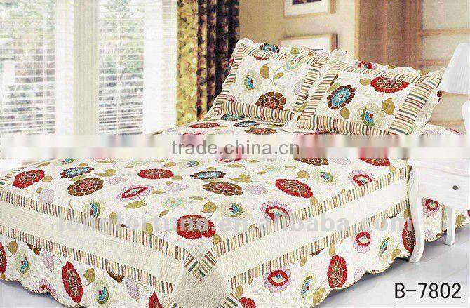 100% cotton elegant 3pcs Bedding Set