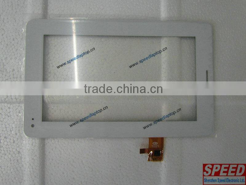 High quality touch for flat cable FM704201 TD LCD Touch screen White and Black