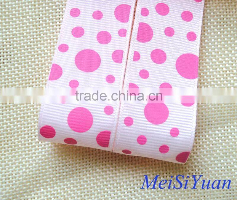 Exquisite Dots Custom Printed Grosgrain Ribbon