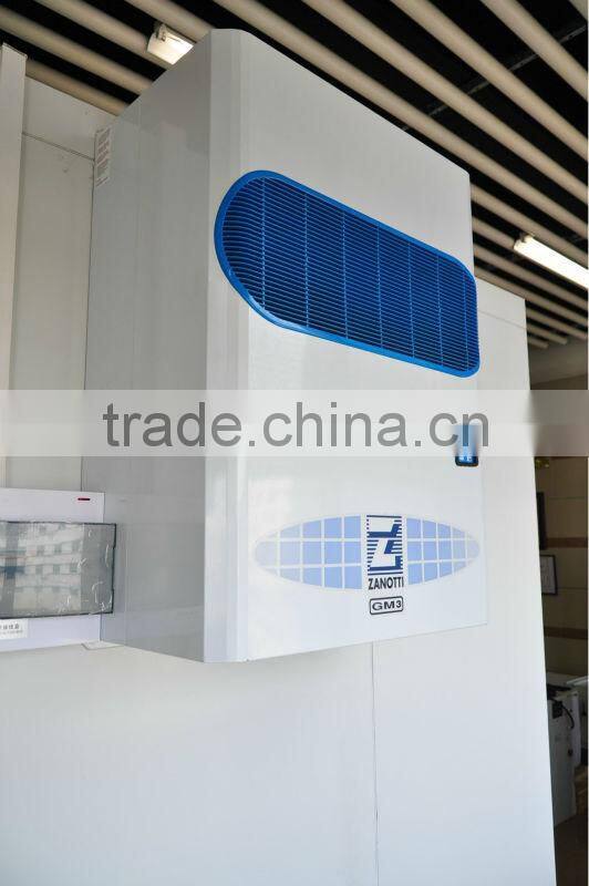 Glass-door walk-in cold room for supermarket & store