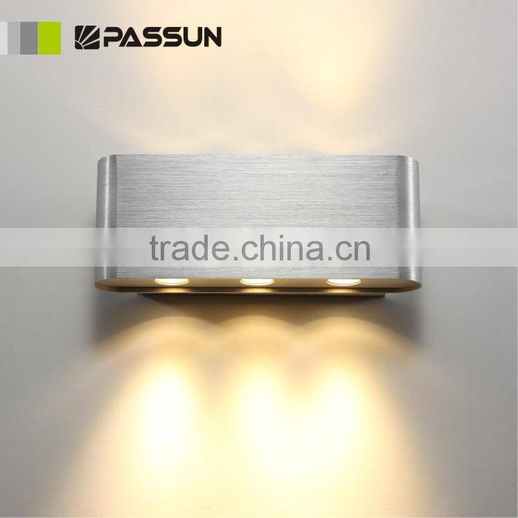 led wall lamp circular shape two lights
