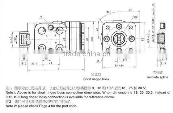 BZZ1 series steering unit