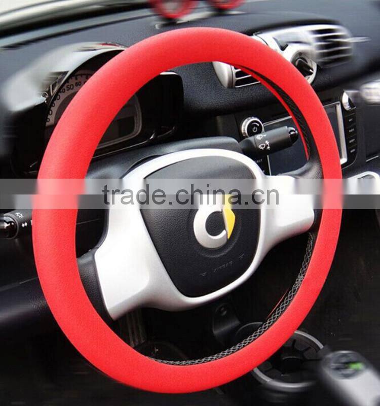 High quality selling best folding flexible silicone car steering wheel case