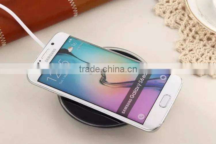 Fast charging 5V 1000MA qi wireless charger phone charger with micro usb port