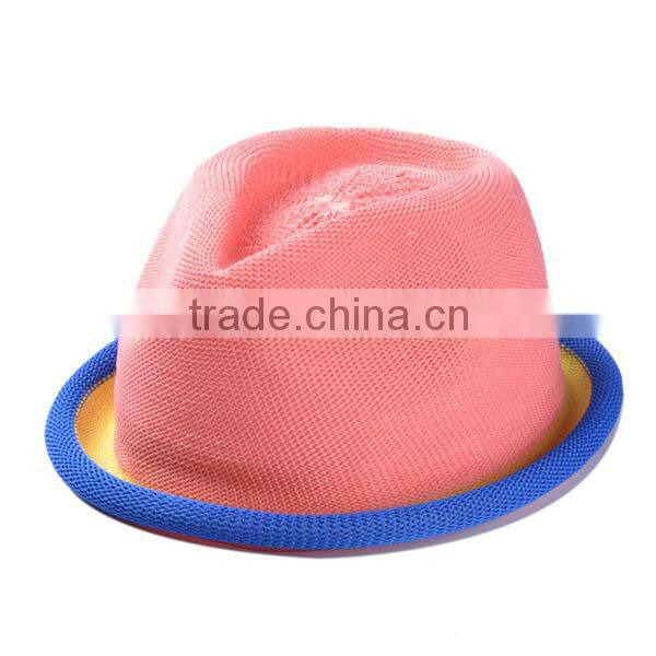 fashion ladies new style straw summer fedora panama hats