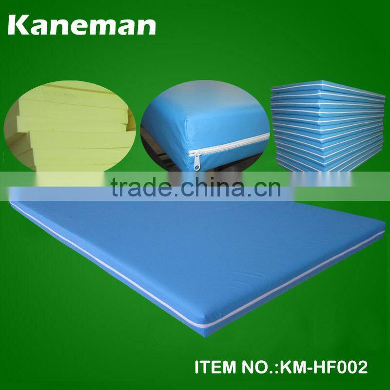 Hot sale hospital mattress medical waterproof foam mattress for sale
