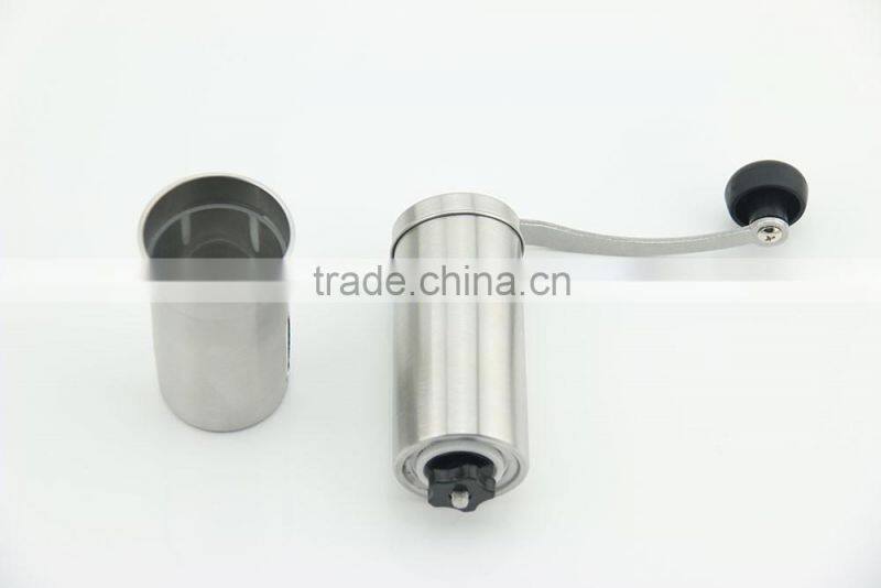 hot selling food safe stainless steel manual coffee grinder