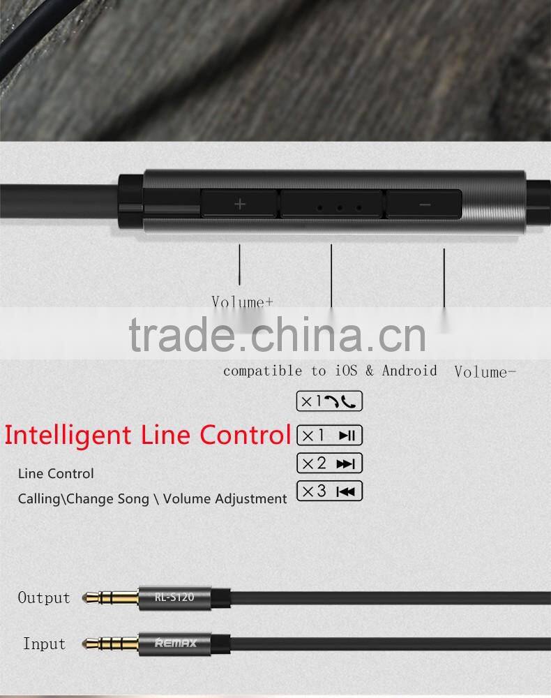 REMAX Audio cable 3.5mm male to male jack aux audio cable with 3.0mm Speaker cable