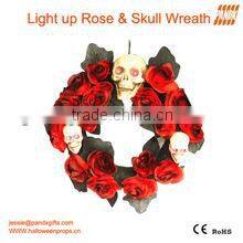 Halloween Hanging Wreath with artificial fruit