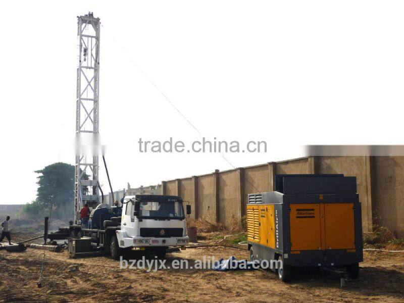 300m truck mounted water wel drilling rig