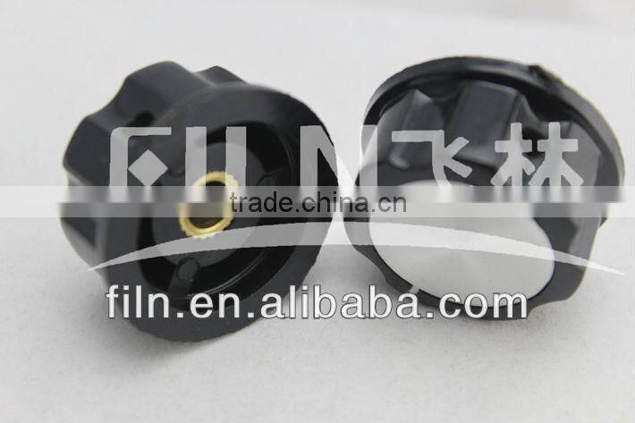 metal round car radio knobs 33mm