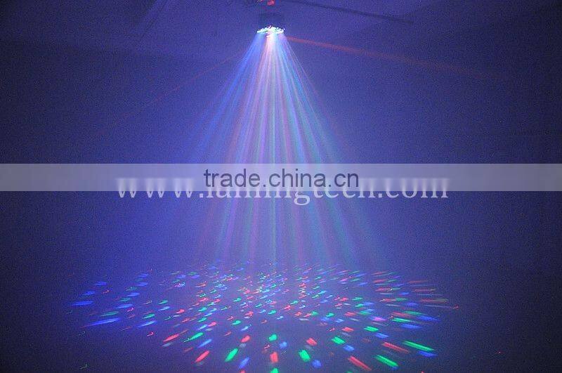 LPX12RG MixLEDLaser 8*3W White LED Strobe + 5*3W RGBWY LED Effect + 150mW RG 12Gobo Laser Light