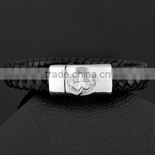 Best Selling Men Braided Leather Handmade Bracelet