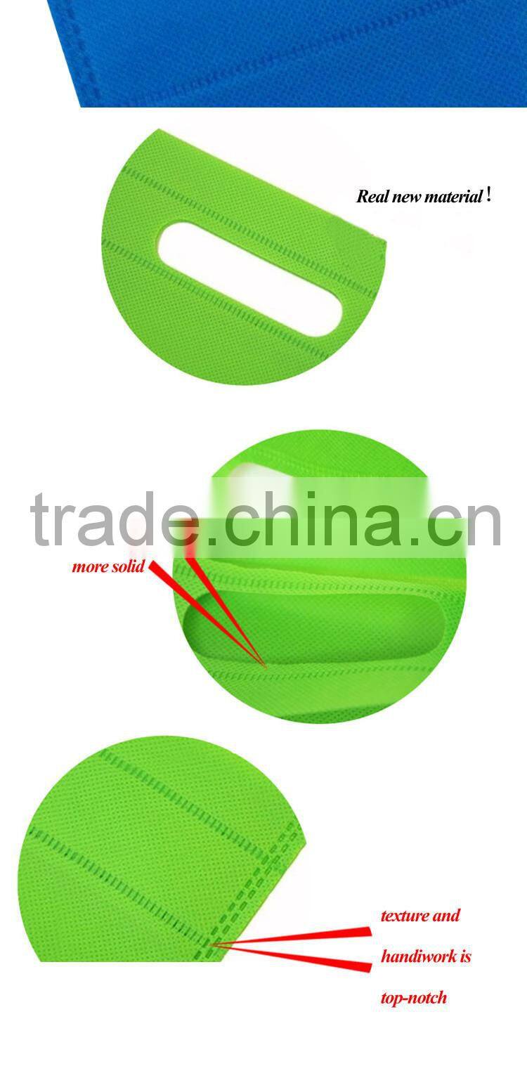 Custom non woven shopping bag with logo print