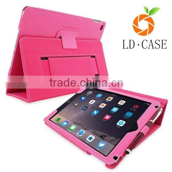 2016 Retro Pu Leather Stand Tan Tab Case Protective Cover For Apple iPad With View Auto Sleep