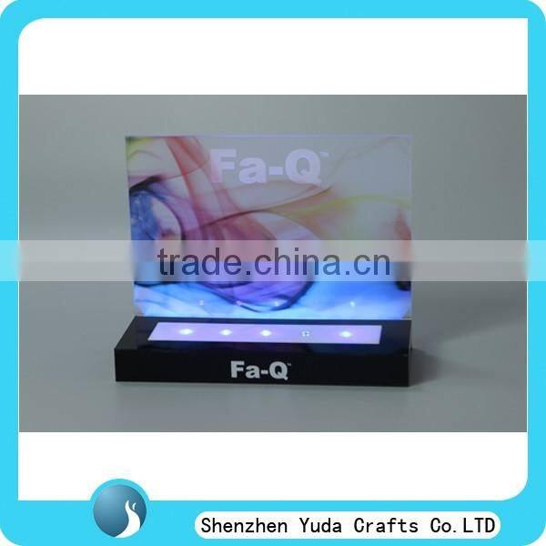 Gallery Exhibitor Full Color Acrylic Sheet Plexiglass UV Flatbed Print