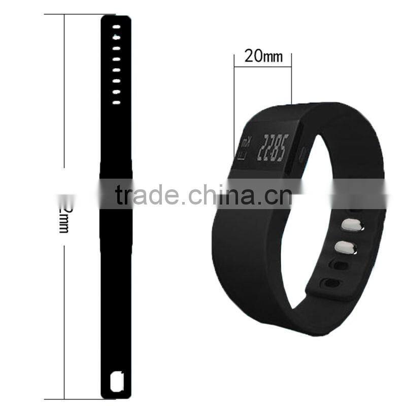 Newest TW64 Fitness Tracker Bluetooth Smartband Sport Bracelet Smart Band Wristband Pedometer For iPhone IOS Android PK Fitbit