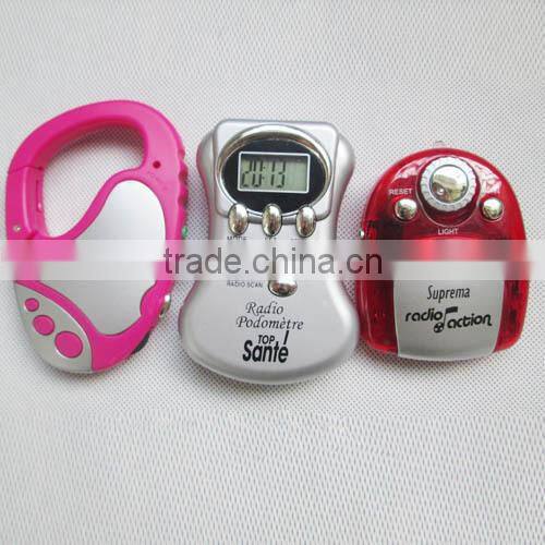 pedometer radio fm
