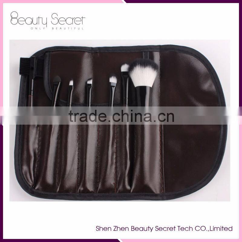 High quality OEM cosmetic 7 pcs makeup brushes sets