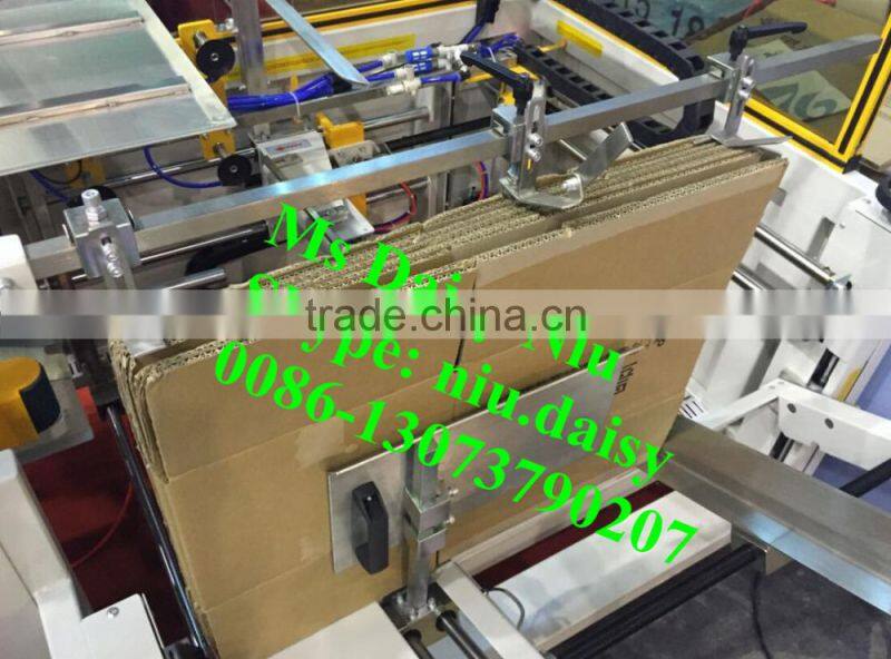 automatic carton strapping machine/paper box binding machine/box strap binding machine