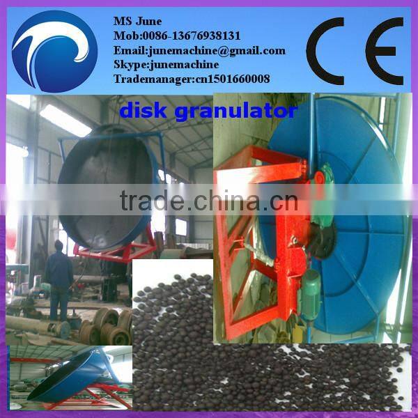 High granulating rate disk fertilizer granulator machine 0086 -13676938131