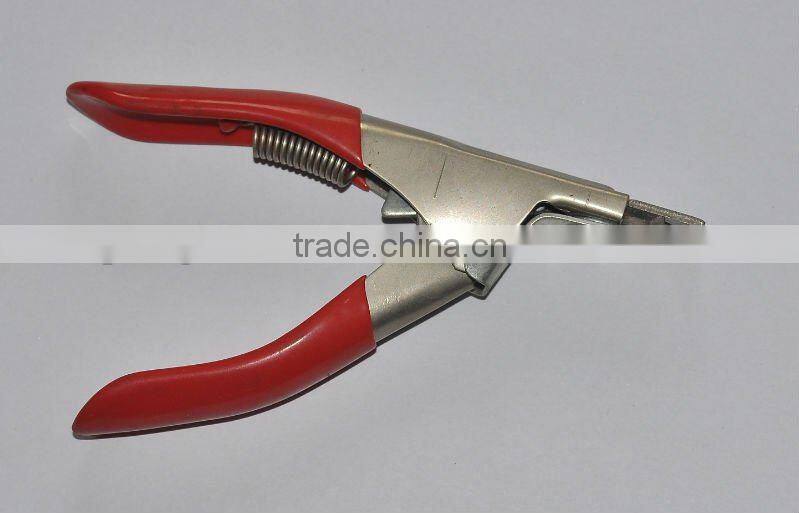 plastic curved horse mane & tail comb
