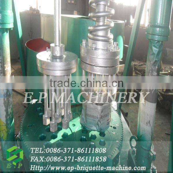 Punching type honeycomb coal briquette machine