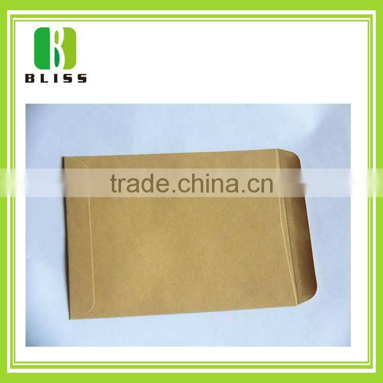 No Printing Simple Style custom brown kraft envelope
