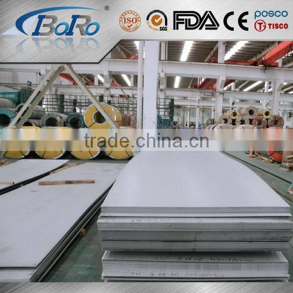 cold/hot rolled 1.0mm aisi 304 2B stainless steel plate stockist made in China