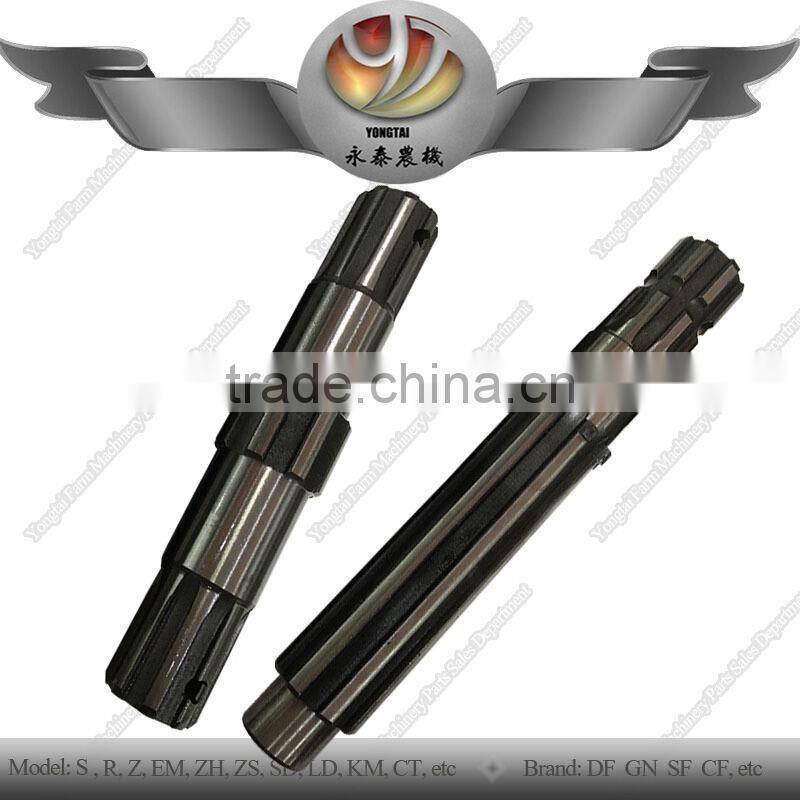 Agriculture rotary cultivator parts stainless steel spline shaft