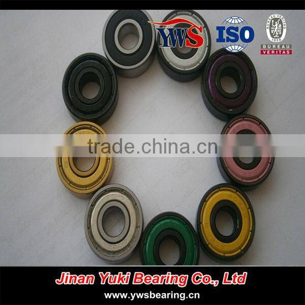 White yellow Bearings 608 skating shoes bearing