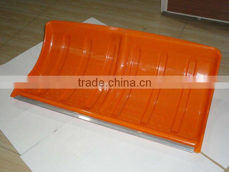 Plastic snow shovel