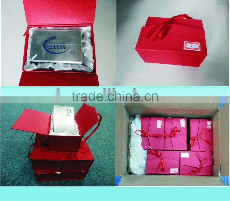 customized silver/golden laser cut metal business card