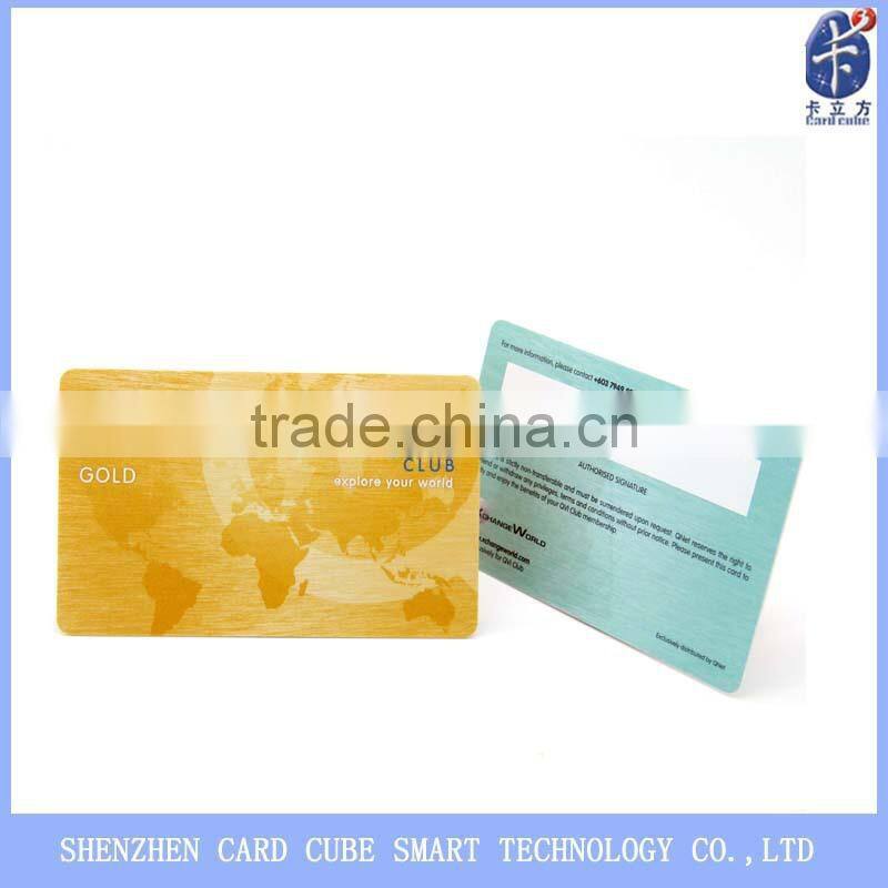 rfid blank pvc card magnetic stripe card