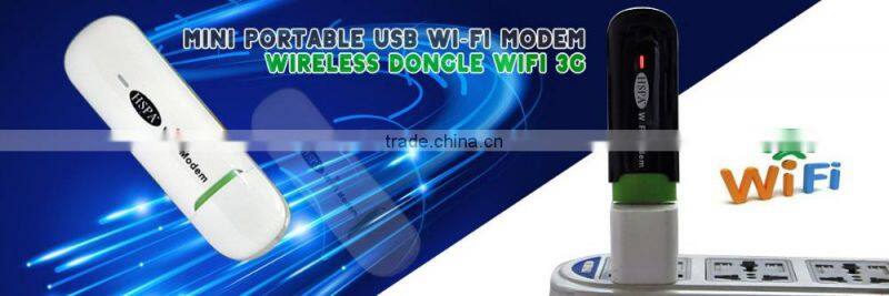 Portable USB 3G WiFi Modem 7.2Mbps Unlock Hotspot Wireless SIM card modem 3G wifi Dongle Support WCDMA/EDGE HSPA