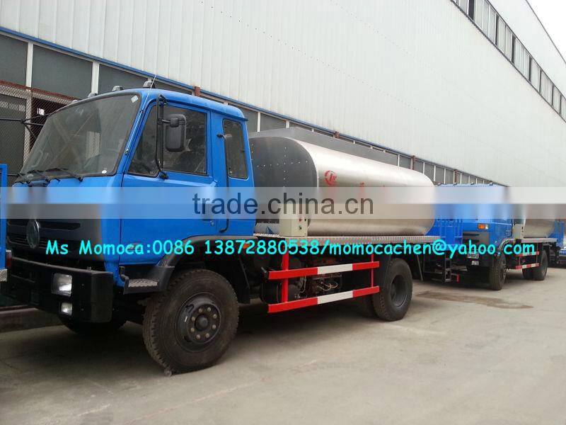 New road maintenance truck,intelligent asphalt distributor,asphalt mixer truck 8cbm