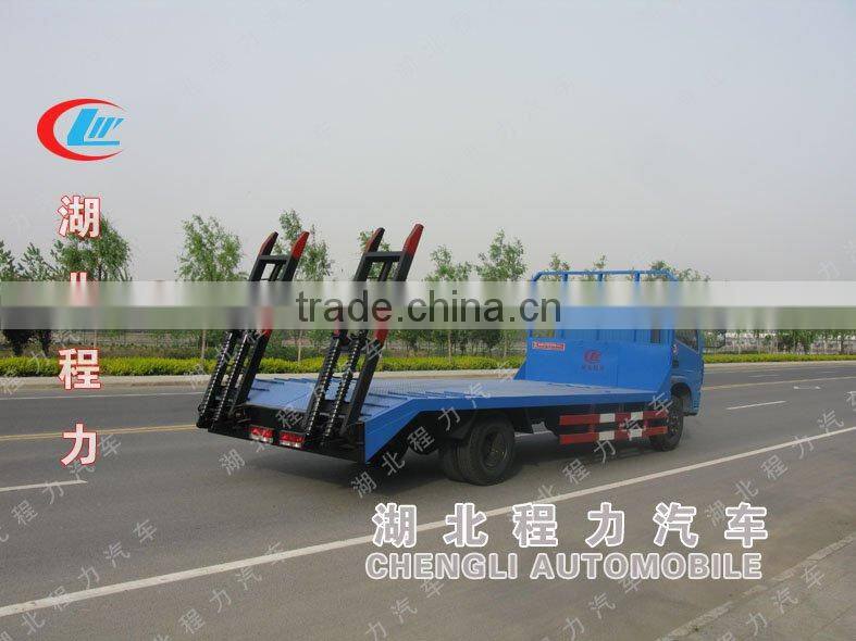 Dongfeng 4*2 flat truck beds
