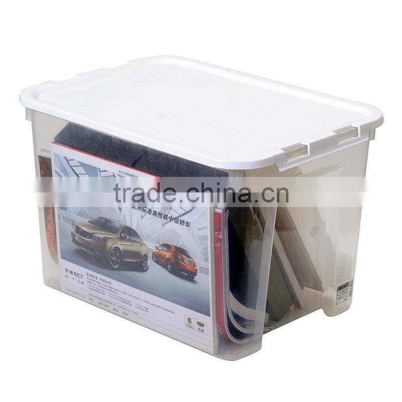 Multi See-through storage case/transparent suff storage box-L size