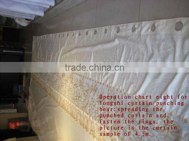 high quality beautiful flower design window curtains making machine 57#