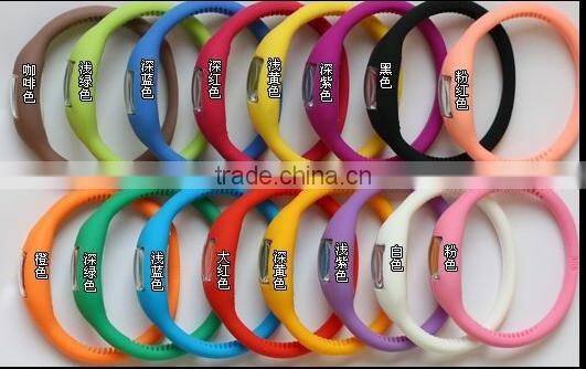 HOT Selling !!! Ion Silicone Digital Watch