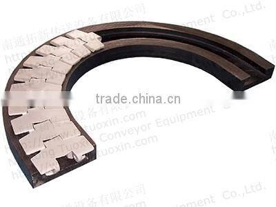 Corner Tracks for Plastic Modular Belt