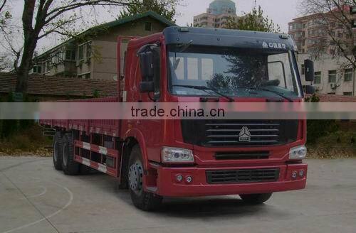 big cargo truck / howo van truck / sinotruk grid truck