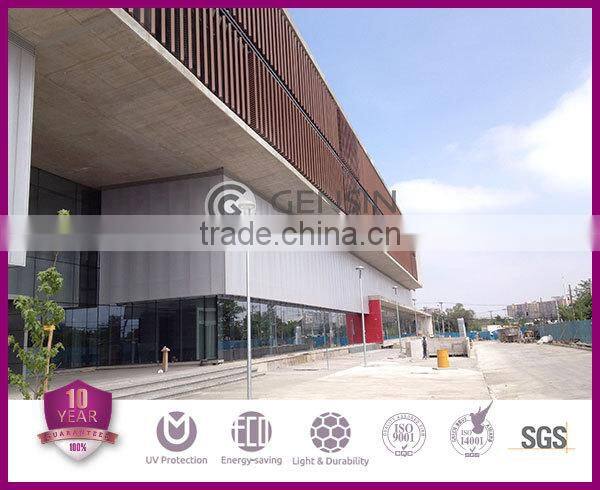 Lixin 10-year guarantee clear plug-pattern polycarbonate sheet 500mm