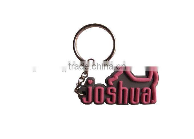 Custom pvc rubber keychain